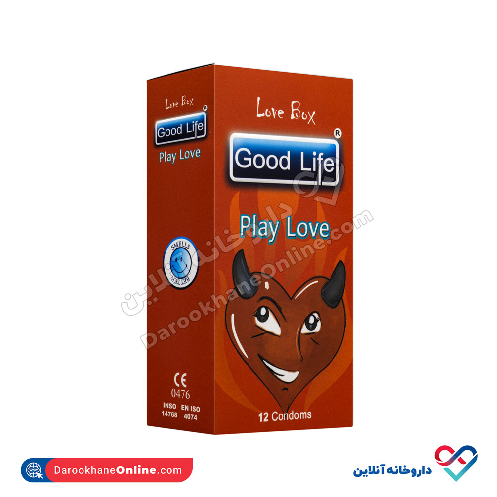 تصویر کاندوم play love لاو باکس گودلایف 12 عددی 